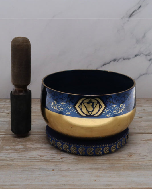 SINGING BOWL - Gift Set Navy Blue 12.5cm