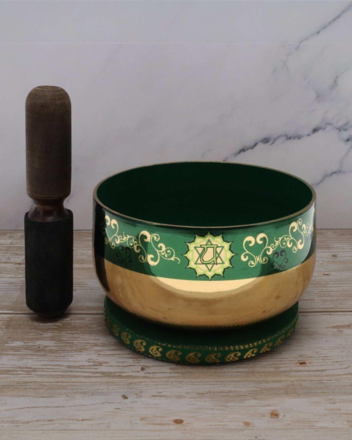 SINGING BOWL - Gift Set Green 12.5cm