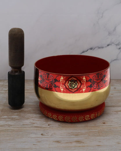 SINGING BOWL - Gift Set Red 12.5cm