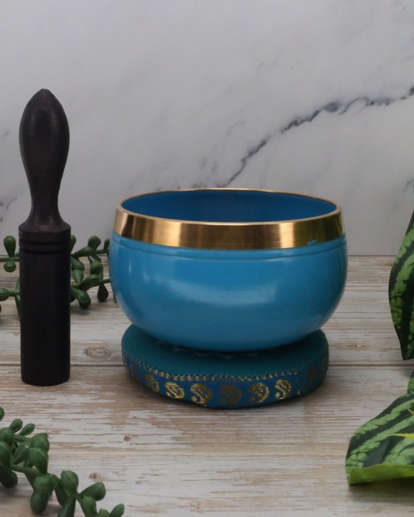 SINGING BOWL - Gift Set Light Blue 7.5cm