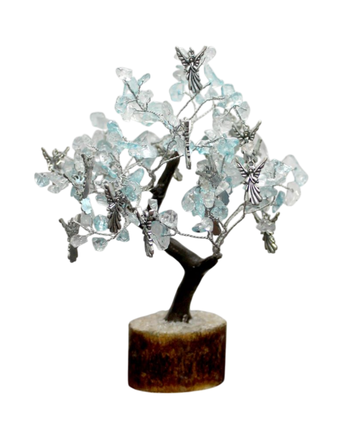 Guidance 160 Chip Blue Topaz with Fairy Charms Gem Tree