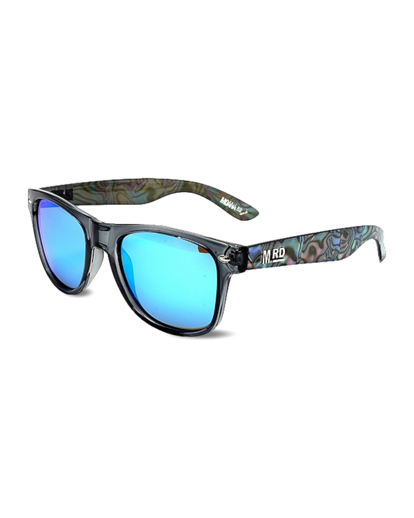Black Pāua Sunglasses - Plastic Fantastic