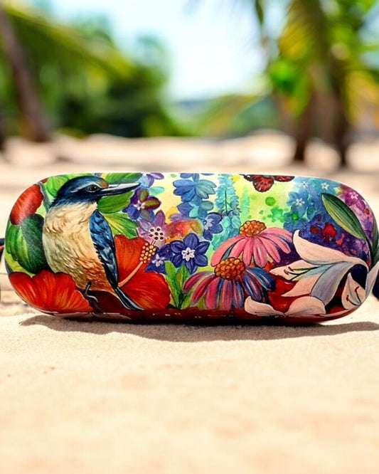 Kingfisher Birds Glasses Case