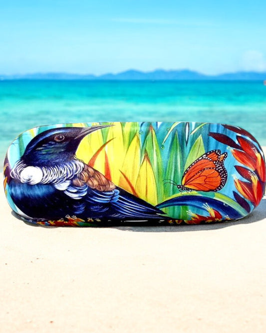 Tui with Butterfly Glasses Case