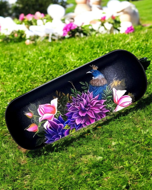 Tui with Crown Glasses Case