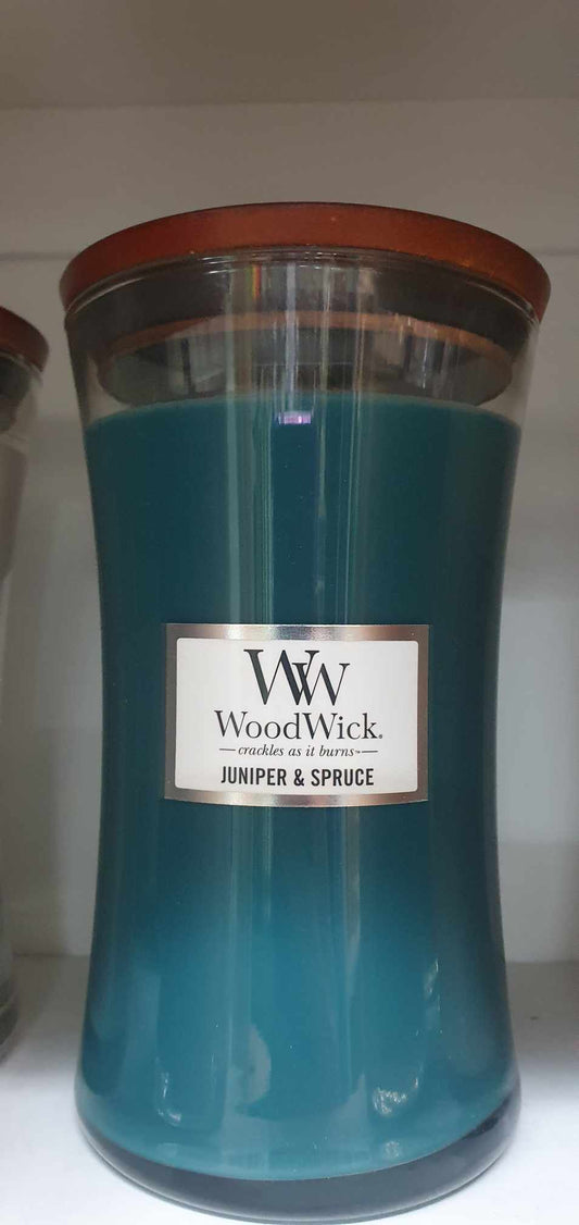 WoodWick Juniper & Spruce Large