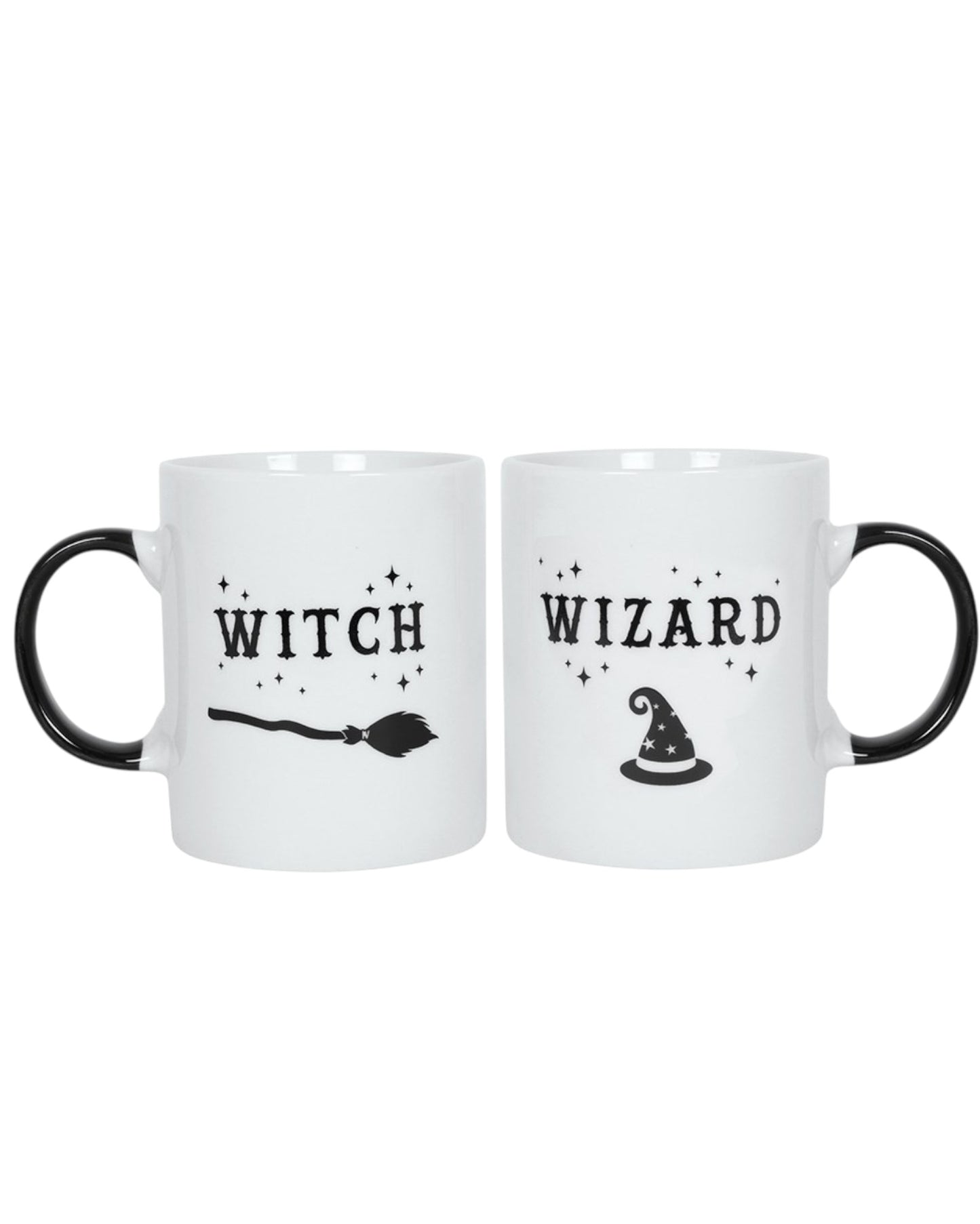 Witch and Wizard Mug Set
