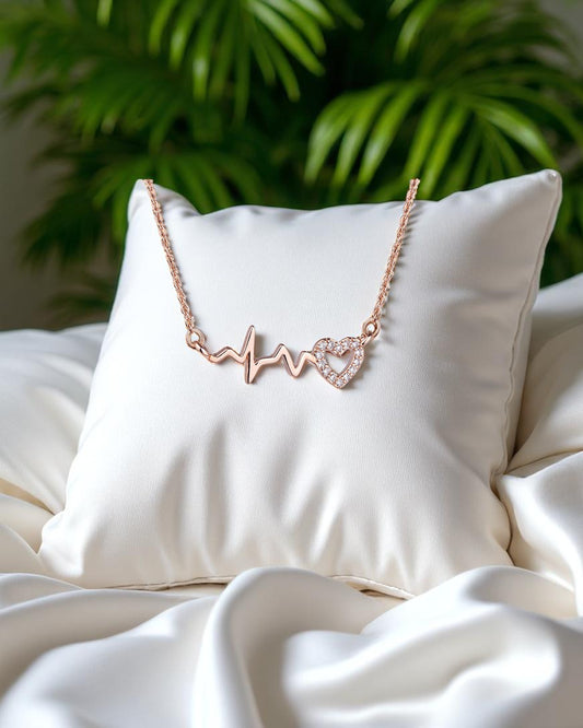 Grace Heart Beat Necklace