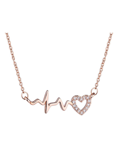 Grace Heart Beat Necklace