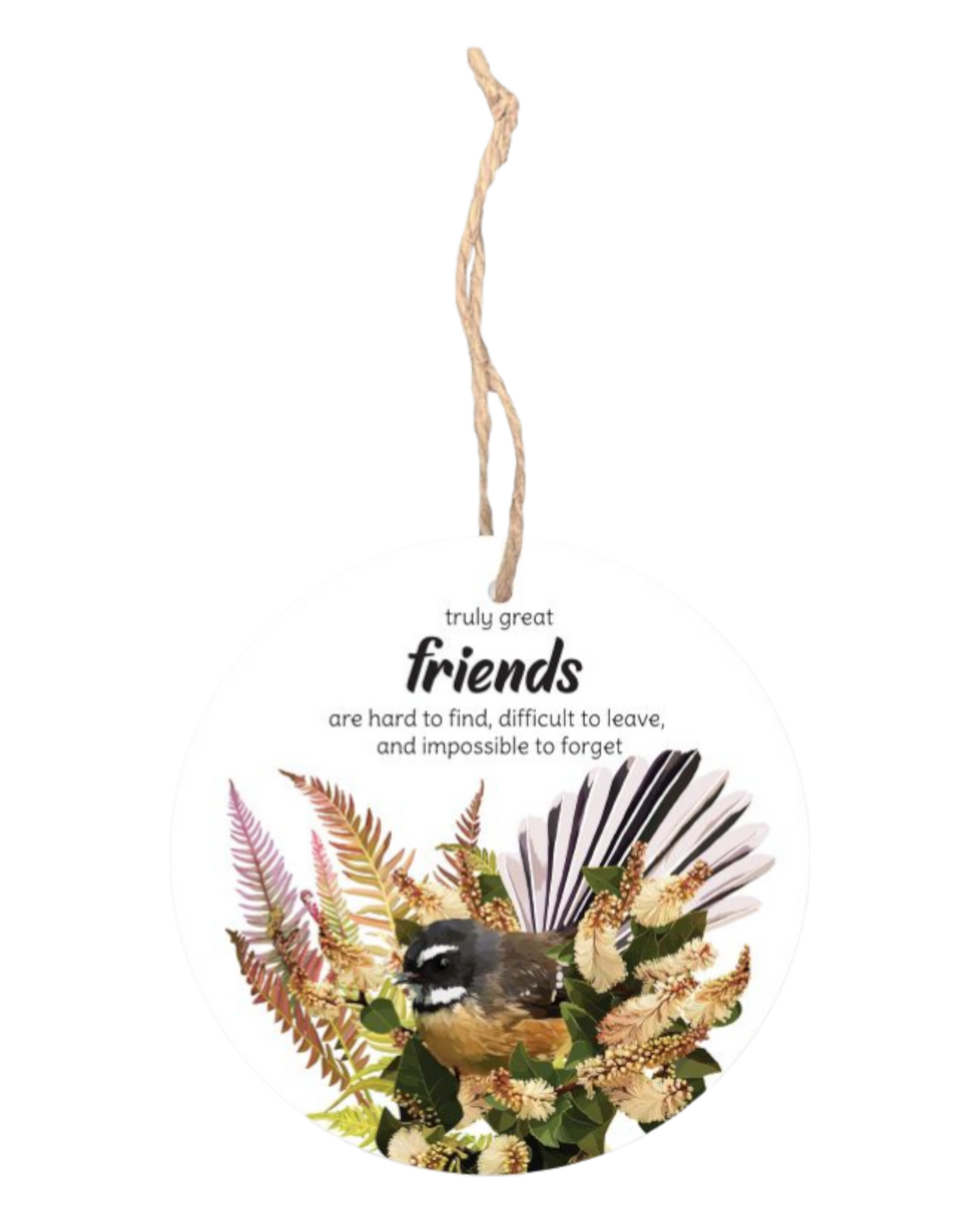Glass Disk Fantail Friends