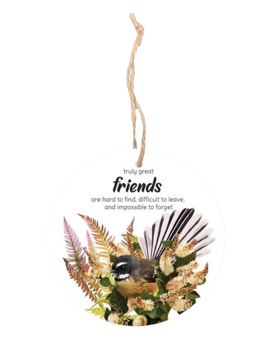 Glass Disk Fantail Friends
