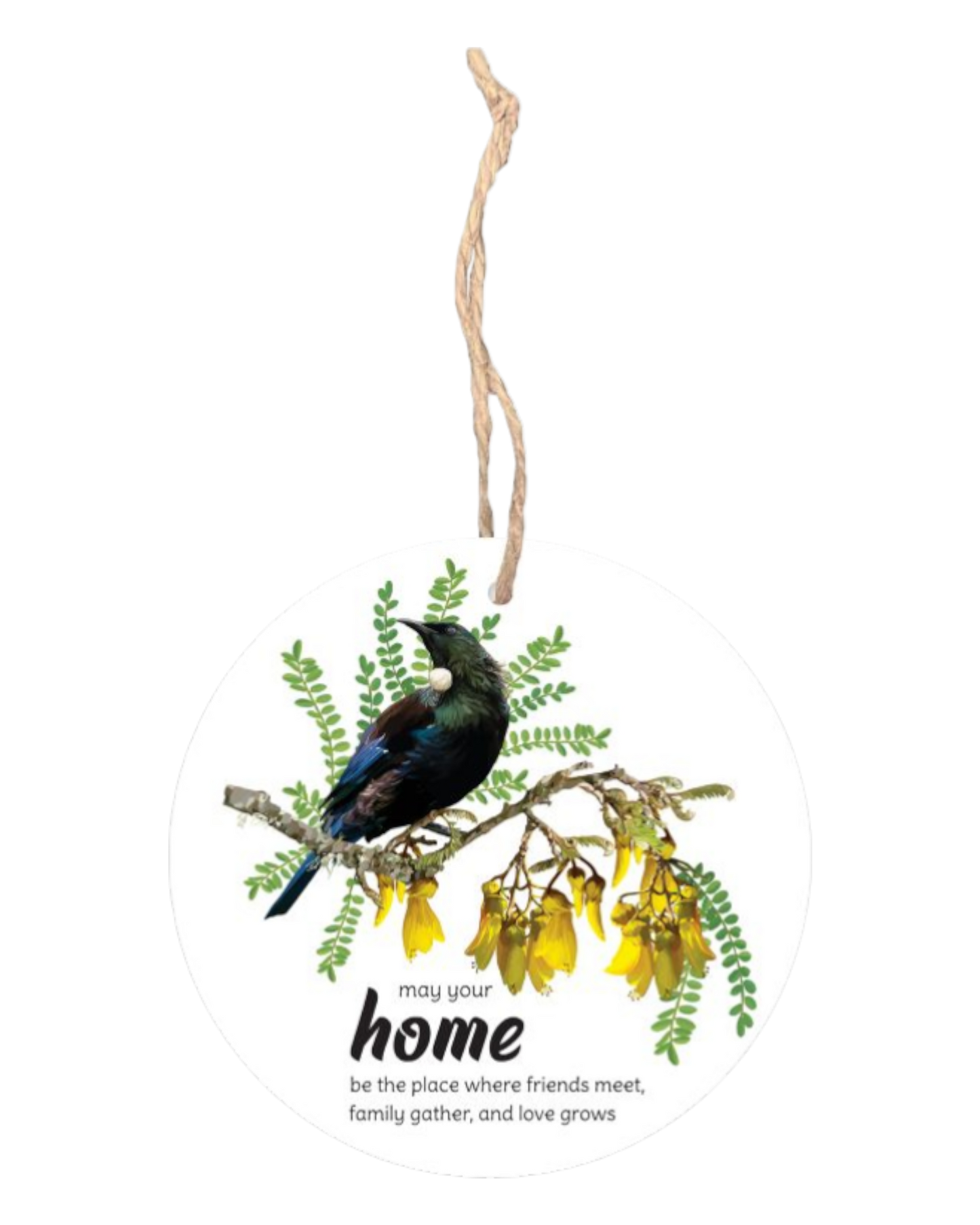 Glass Disk Tui Home