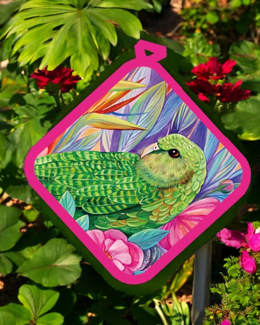 Potholders - Kakapo