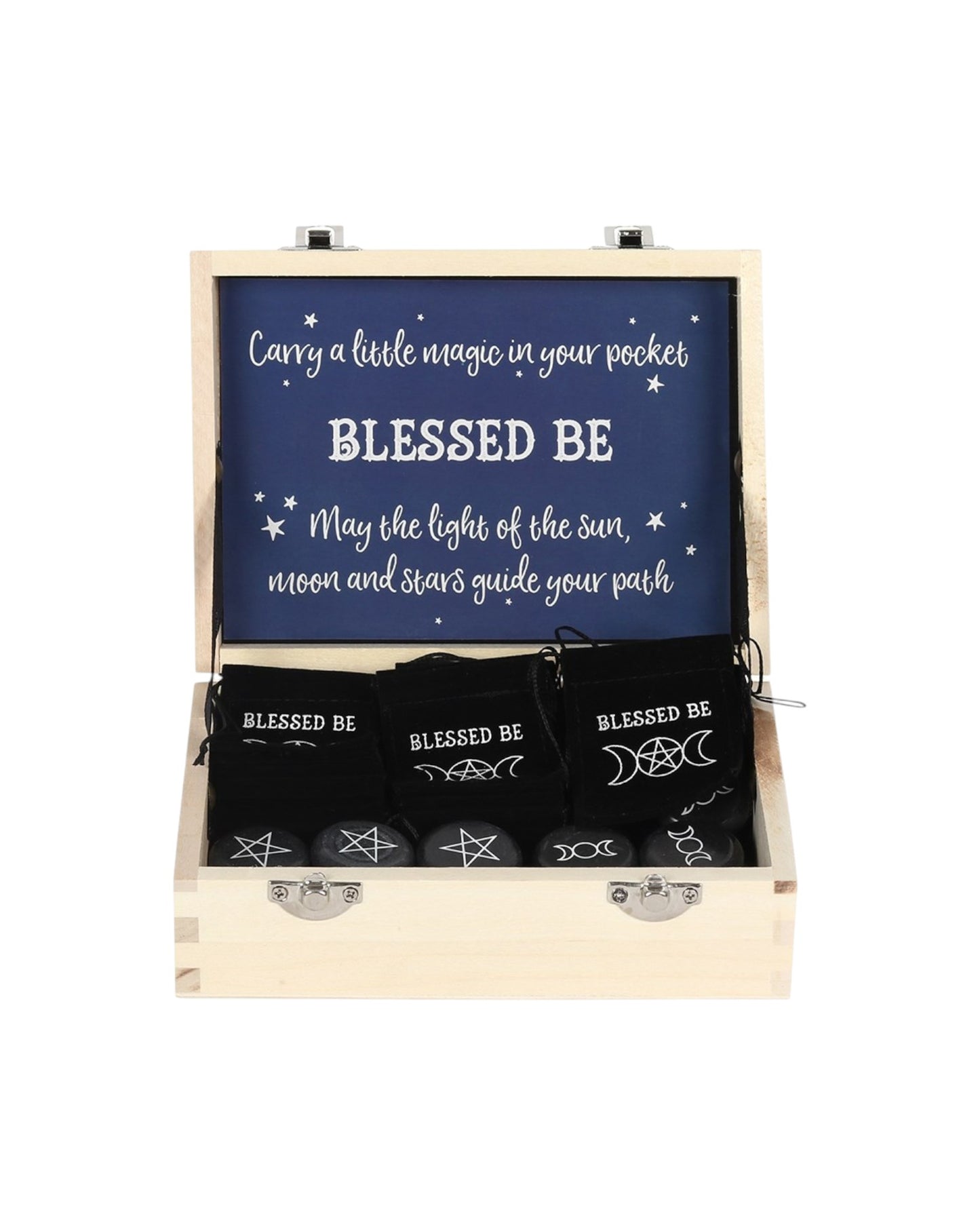 Blessed Be Marble Lucky Charm
