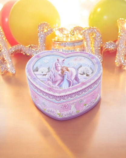 Princess Heart Musical Jewel Box