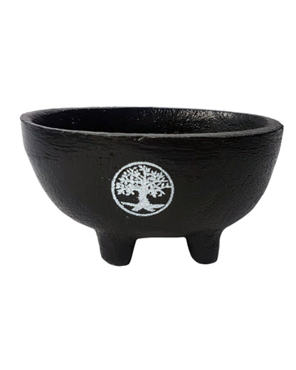 Triple Moon Pentacle Small Aluminium Oval Cauldron NEW!