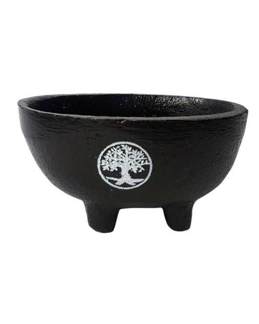 Triple Moon Pentacle Small Aluminium Oval Cauldron NEW!