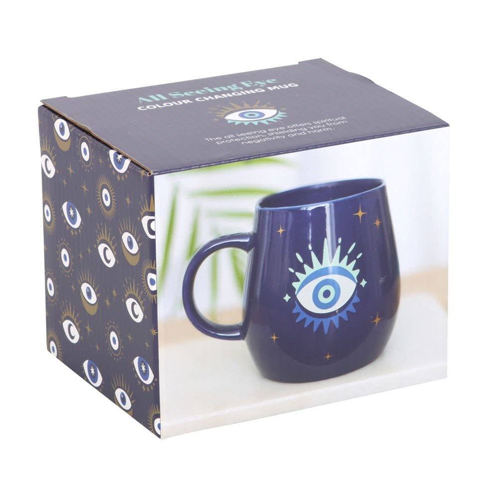 All seeing eye changing mug