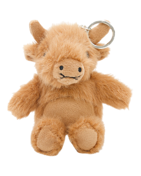 Hamish The Highland Cow - Soft Toy Keyring - Moana Rd