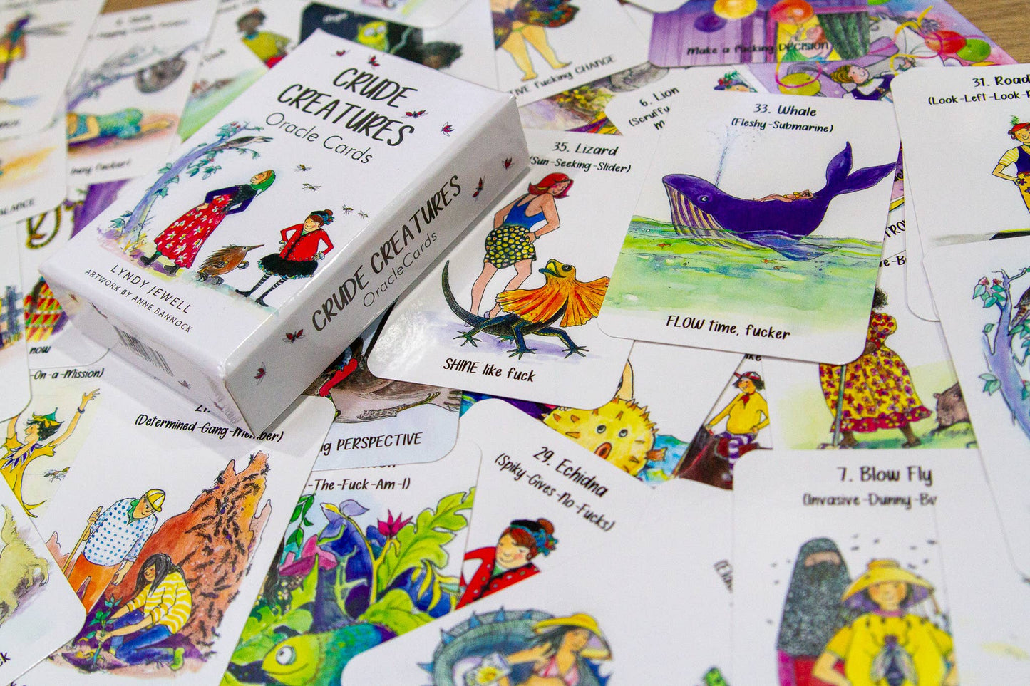 Crude Creatures Oracle Cards
