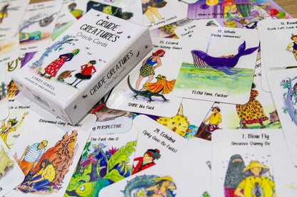 Crude Creatures Oracle Cards
