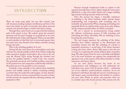 The Unfurling Goddess Inspiration Cards