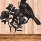 45cm NZ Native WallArt Tui