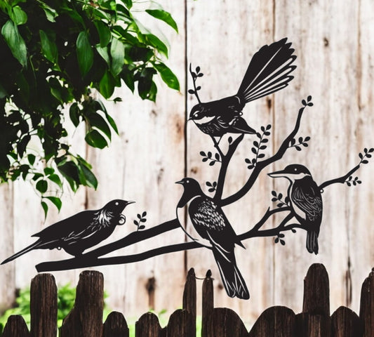 36cm NZ Native Bird Wall Art