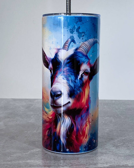 Goat 16oz Skinny Stainless Steel Tumbler