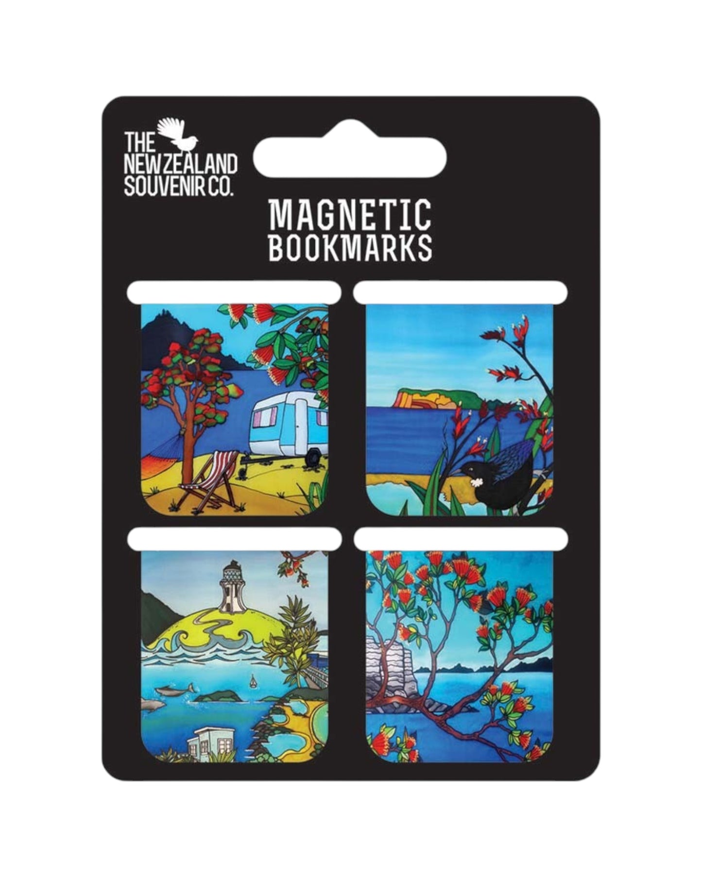NZ Scenes Magnetic Bookmark - Jo May
