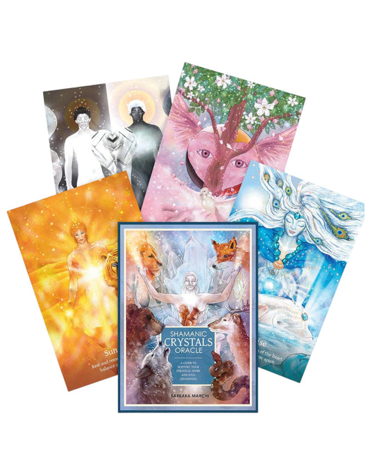 Shamanic Crystals Oracle cards Blue Angel