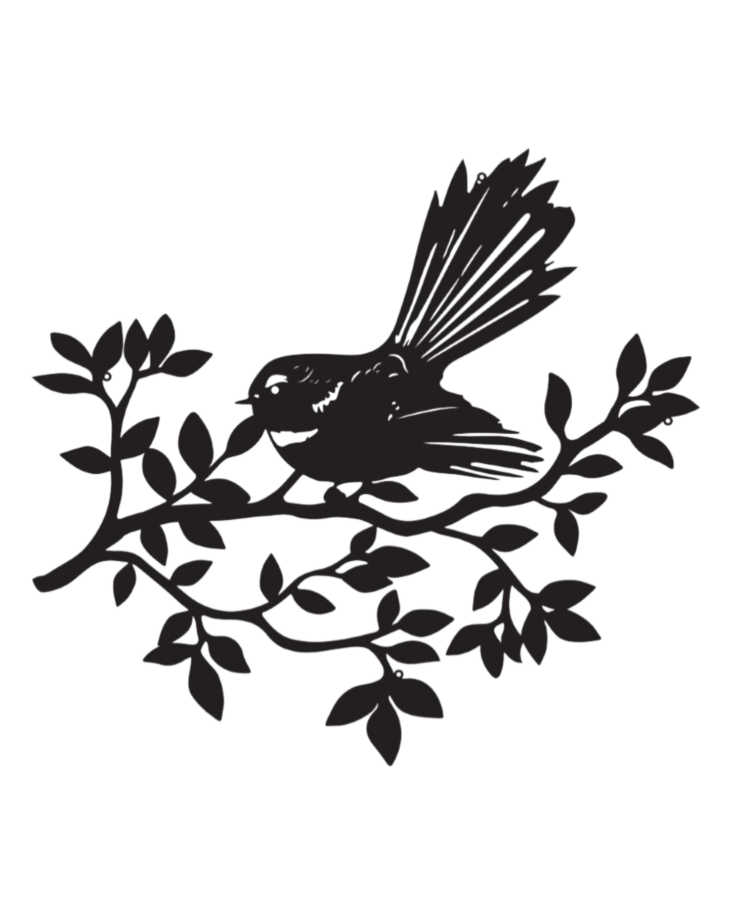 10.5cm Magnet NZ Bird Fantail