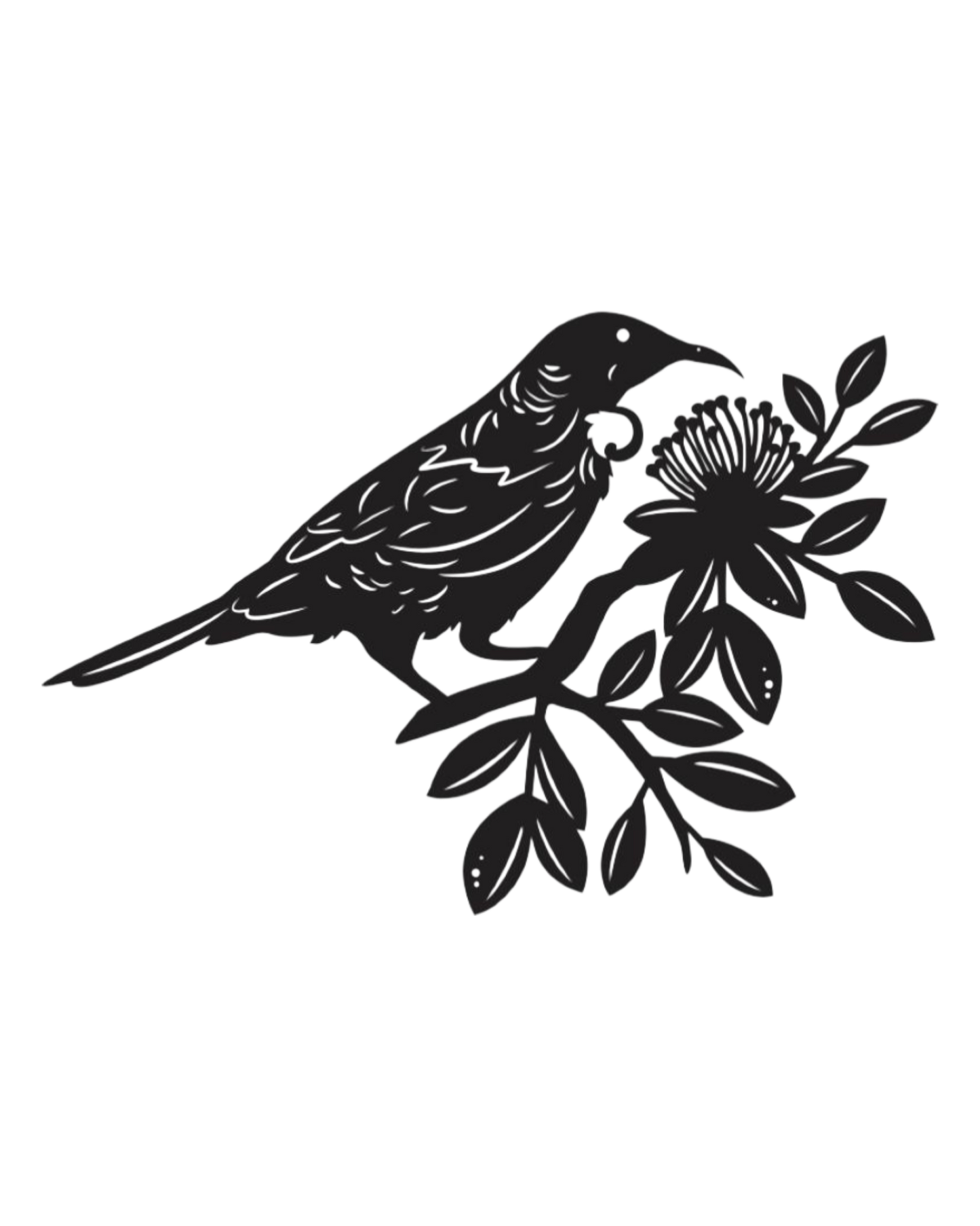 10.5cm Magnet NZ Bird Tui