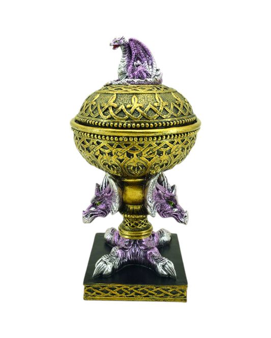 Dragon Trinket Box Purple