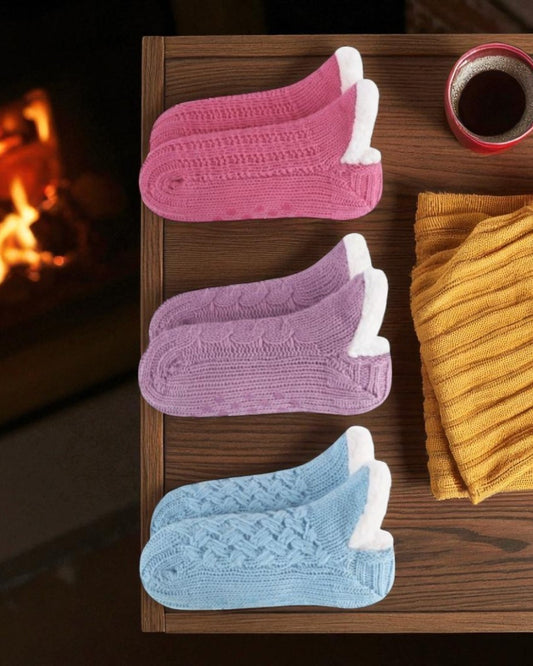 Slumbies Womans Sherpa Socks