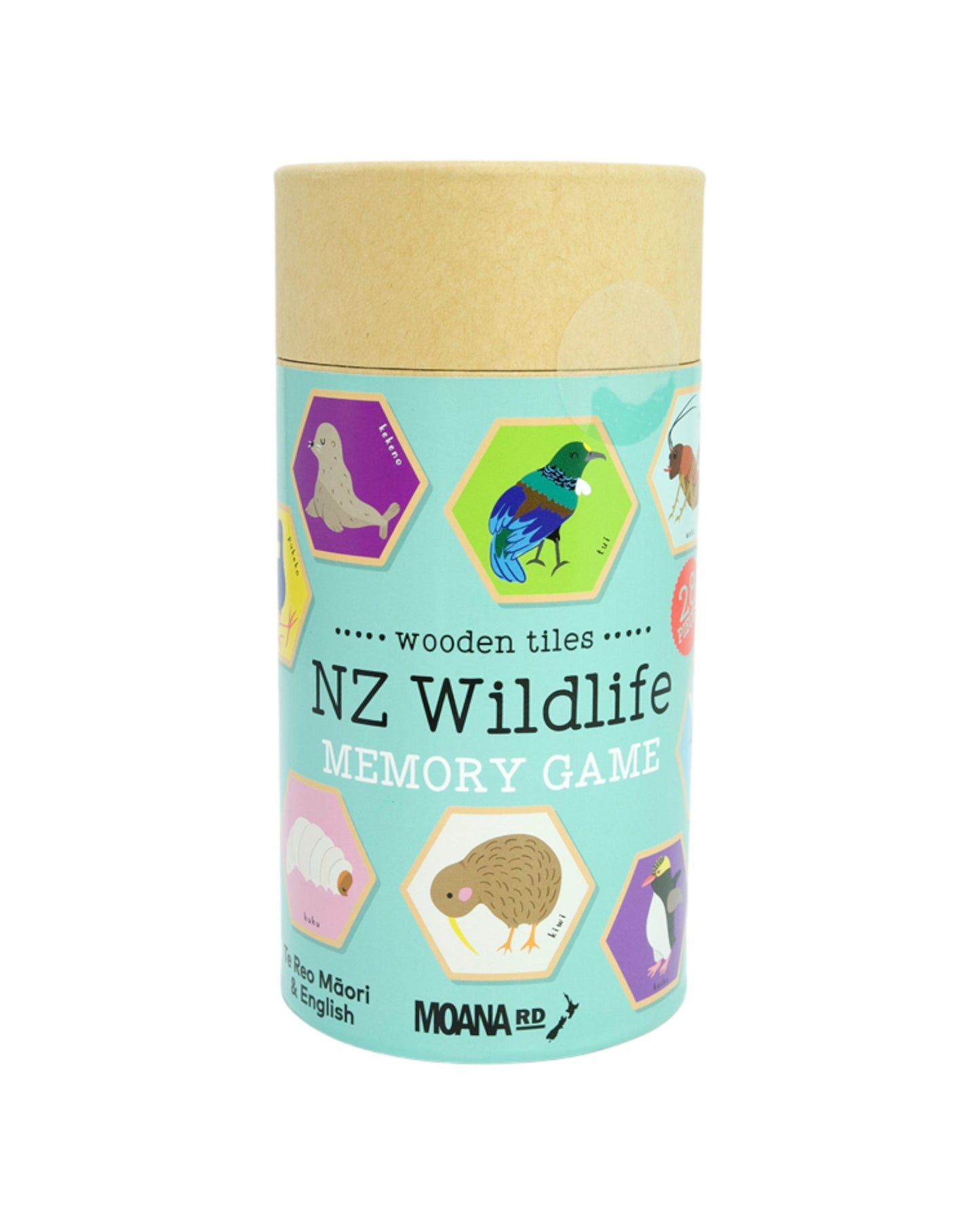 Moana Road Memory Game NZ Animals