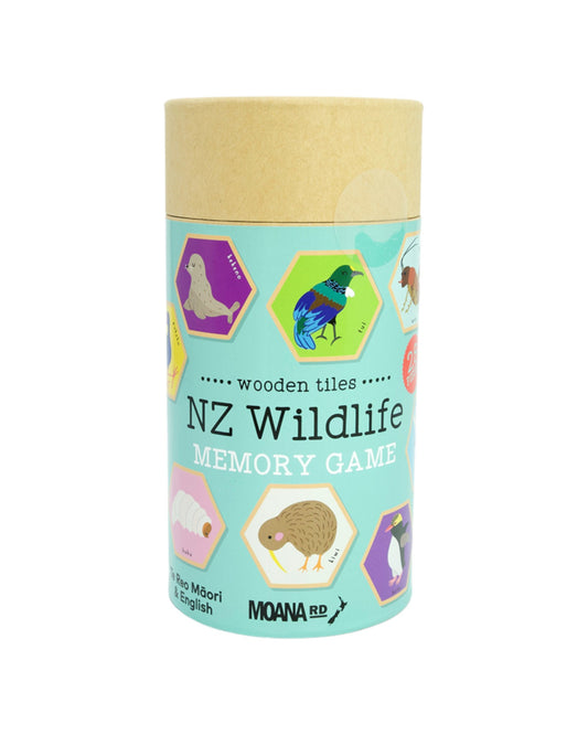 Moana Road Memory Game NZ Animals