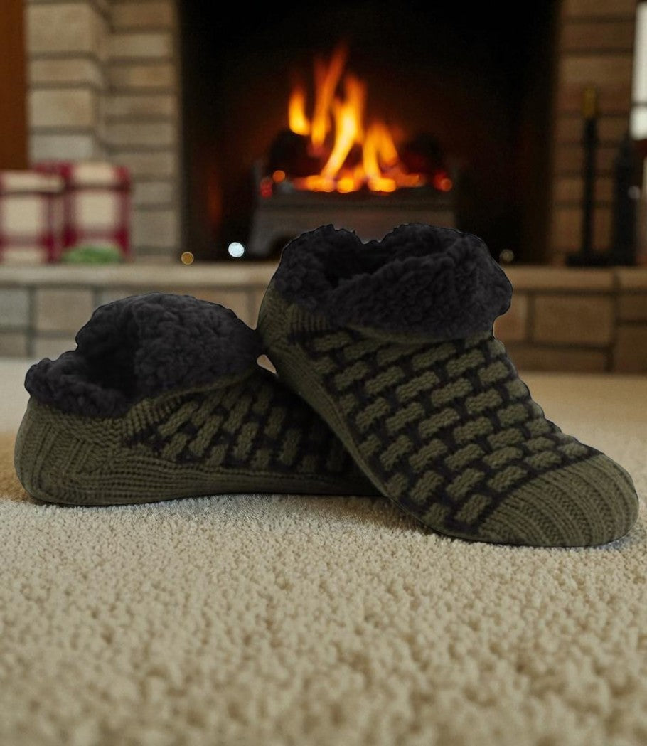 Slumbies Mens Sherpa Socks