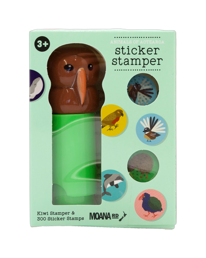 Sticker Stamper - Animals of Aotearoa