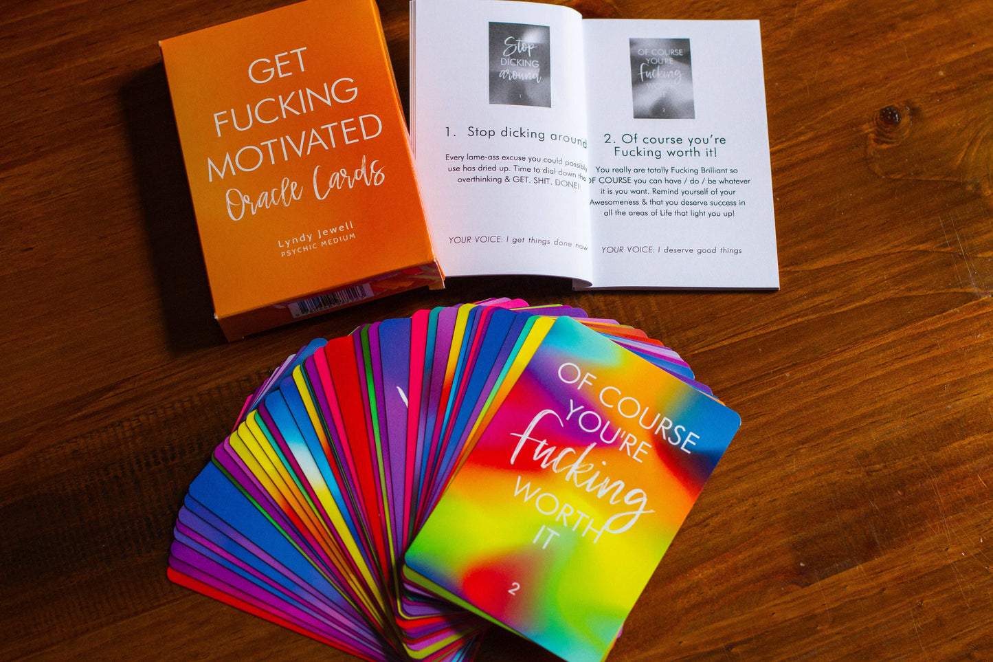Get Fucking Motivated Oracle Cards