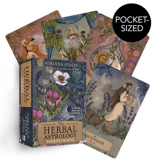 Herbal Astrology Pocket Oracle Cards