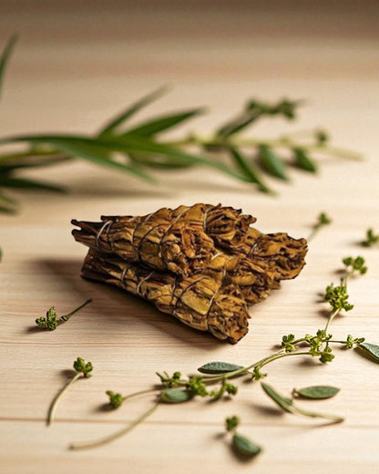 Yerba Santa White Sage 4 inch Smudge