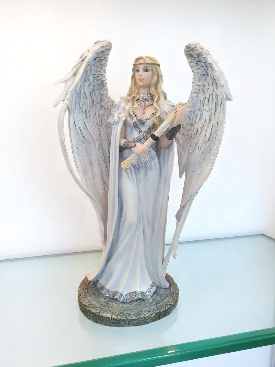 White Angel with Scroll - LAST ONE