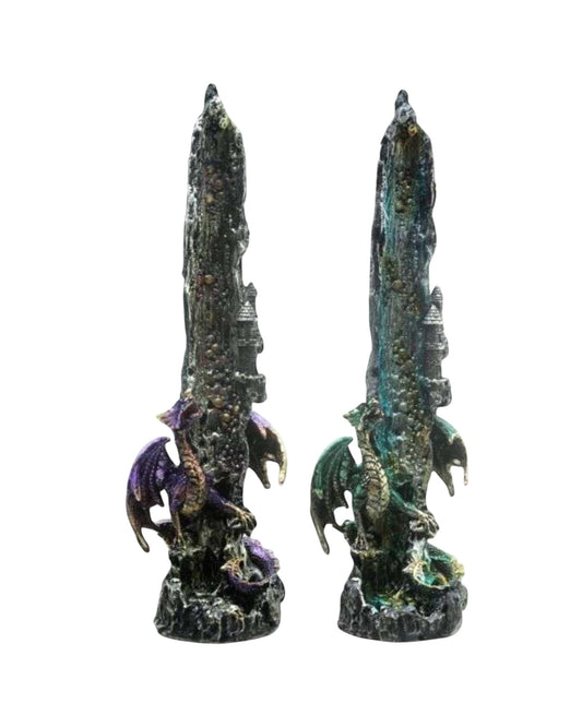 Dragon Waterfall Upright Ashcatcher Incense Stick Burner