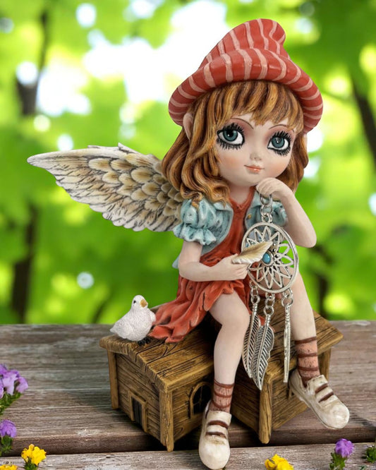 Cute Angel with Dreamcatcher