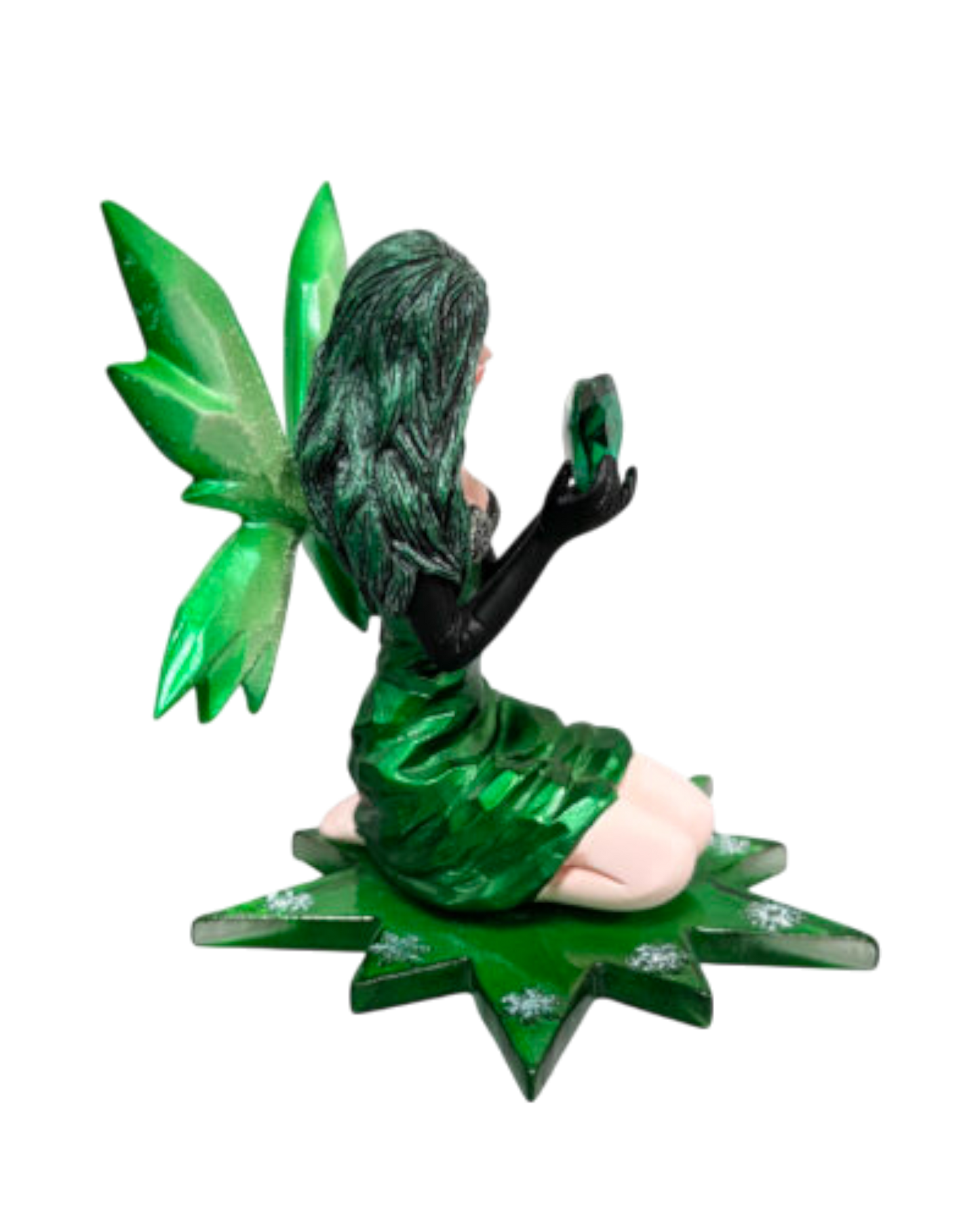 Green Crystal Heart Fairy