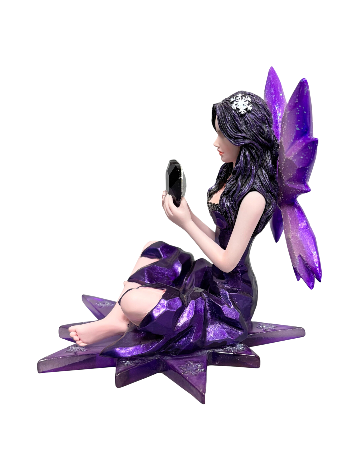 Purple Crystal Heart Fairy