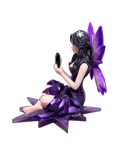 Purple Crystal Heart Fairy