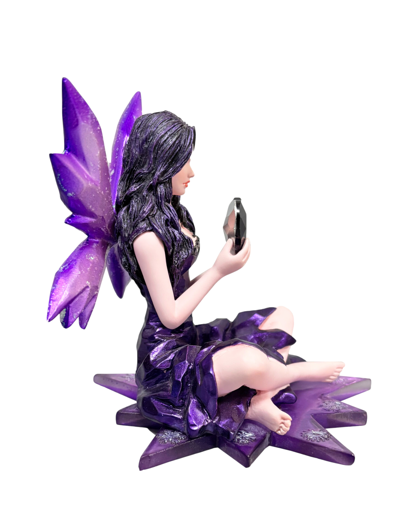 Purple Crystal Heart Fairy