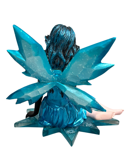 Blue Crystal Heart Fairy